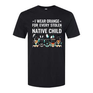 I Wear Orange For Every American Native Child Softstyle CVC T-Shirt