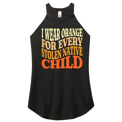 I Wear Orange For Every American Native Child Indian Pride Women’s Perfect Tri Rocker Tank