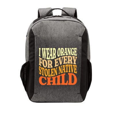 I Wear Orange For Every American Native Child Indian Pride Vector Backpack