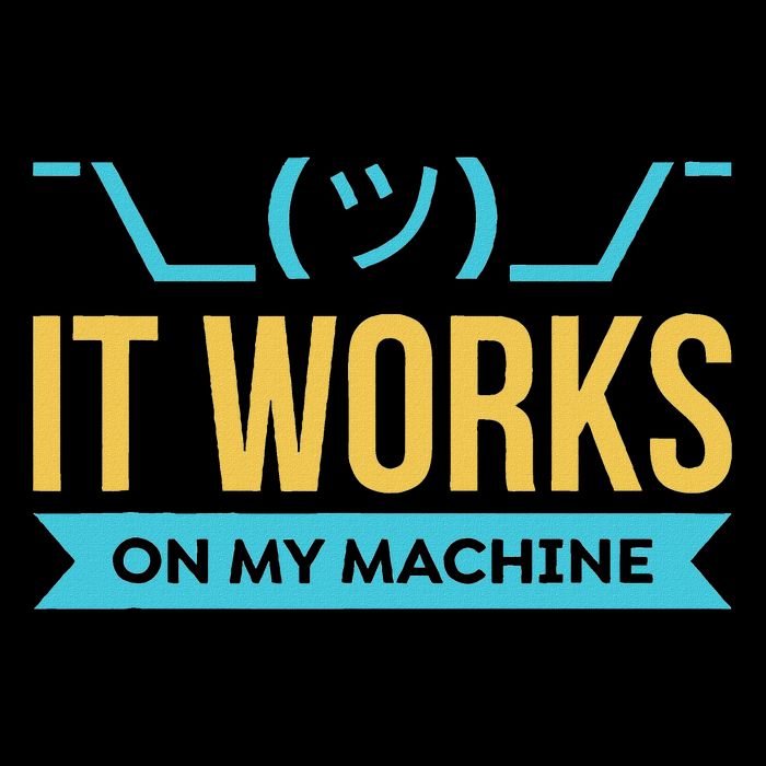 It Works On My Machine Programming USA-Made Doggie Bandana