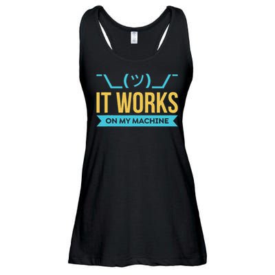 It Works On My Machine Programming Ladies Essential Flowy Tank