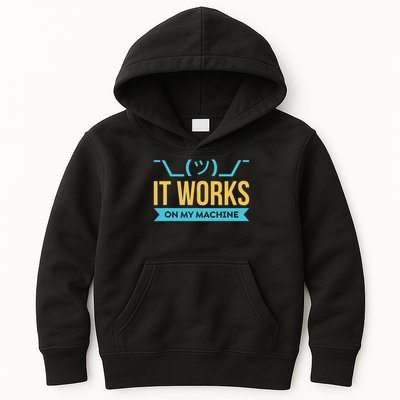 It Works On My Machine Programming Kids Hoodie