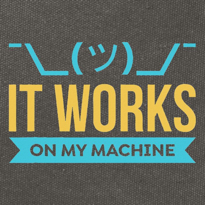It Works On My Machine Programming Cotton Canvas Backpack