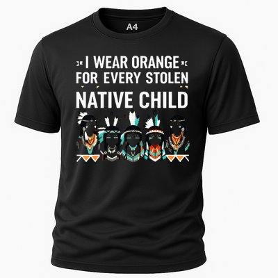 I Wear Orange For Every American Native Child Indian Pride Cooling Performance Crew T-Shirt