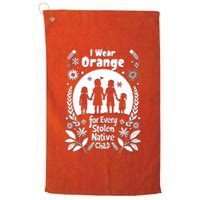 I Wear Orange For Every American Native Child Indian Pride Platinum Collection Golf Towel