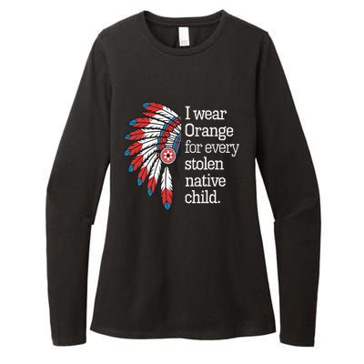 I Wear Orange For Every American Native Child Womens CVC Long Sleeve Shirt