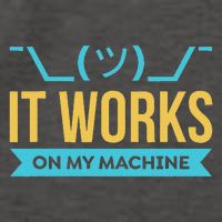 It Works On My Machine Programming Vector Backpack