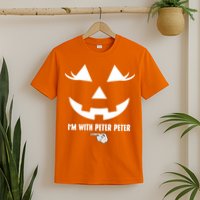 I'm With Peter Peter Skeleton Hand Pointing Matching Halloween T-Shirt