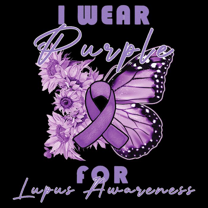 I Wear Purple For Lupus Awareness Butterfly May Month Cooling Performance Crew T-Shirt