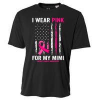 I Wear Pink for My Mimi American Flag Cooling Performance Crew T-Shirt