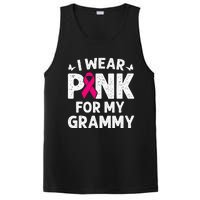 I Wear Pink For My Grammy Breast Cancer Awareness Butterfly PosiCharge Competitor Tank