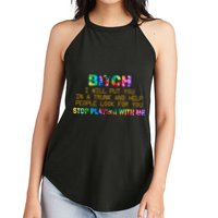 I Will Put You In A Trunk And Help People Look For You Women's Perfect Tri Rocker Tank