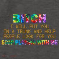 I Will Put You In A Trunk And Help People Look For You Vector Backpack