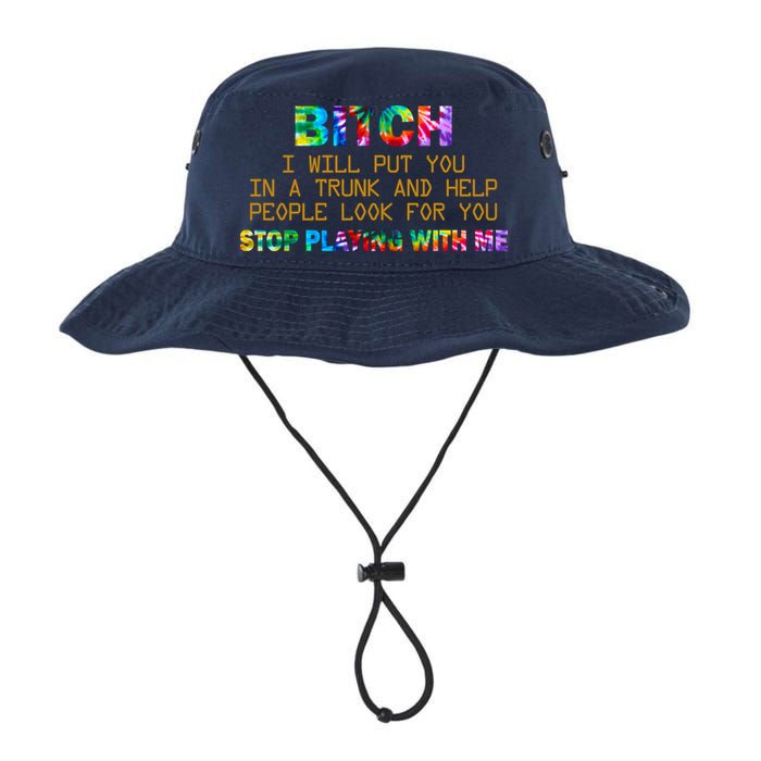I Will Put You In A Trunk And Help People Look For You Bucket Hat