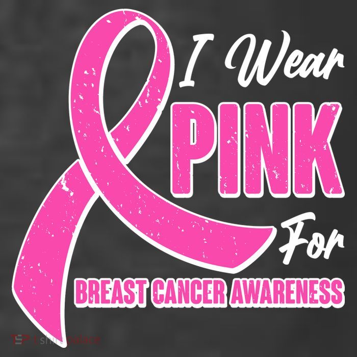 I Wear Pink For Breast Cancer Awareness T-Shirt