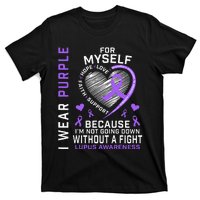 I Wear Purple For Myself Lupus Awareness Warriors Fighters T-Shirt