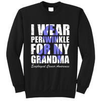 I Wear Periwinkle For My Grandma Esophageal Cancer Awareness Sweatshirt