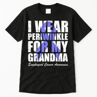 I Wear Periwinkle For My Grandma Esophageal Cancer Awareness Tall T-Shirt