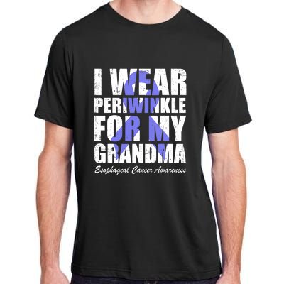 I Wear Periwinkle For My Grandma Esophageal Cancer Awareness Adult ChromaSoft Performance T-Shirt