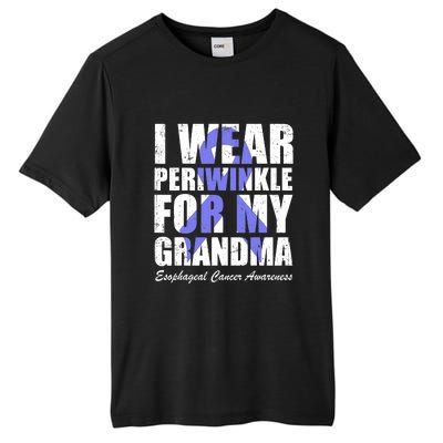 I Wear Periwinkle For My Grandma Esophageal Cancer Awareness Tall Fusion ChromaSoft Performance T-Shirt