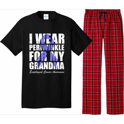 I Wear Periwinkle For My Grandma Esophageal Cancer Awareness Pajama Set