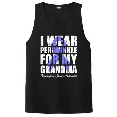 I Wear Periwinkle For My Grandma Esophageal Cancer Awareness PosiCharge Competitor Tank