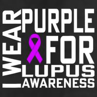 I Wear Purple For Lupus Awareness Month Cool Comfort Performance Bucket Hat