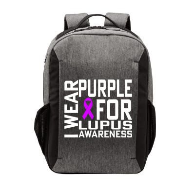 I Wear Purple For Lupus Awareness Month Vector Backpack