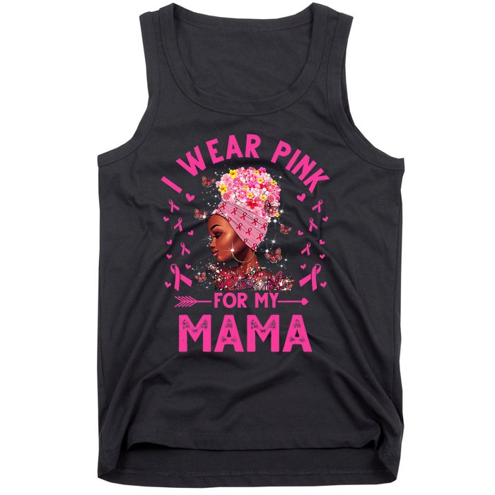 I Weak Pink For My Mama Breast Cancer Awareness Tank Top