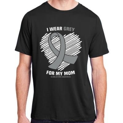 I Wear Periwinkle For My Grandpa Esophageal Cancer Awareness Adult ChromaSoft Performance T-Shirt