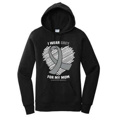 I Wear Periwinkle For My Grandpa Esophageal Cancer Awareness Women's Pullover Hoodie