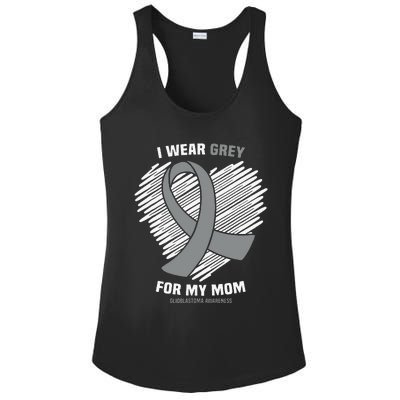 I Wear Periwinkle For My Grandpa Esophageal Cancer Awareness Ladies PosiCharge Competitor Racerback Tank