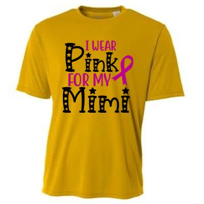 I Wear Pink For My Mimi Breast Cancer Awareness Cooling Performance Crew T-Shirt