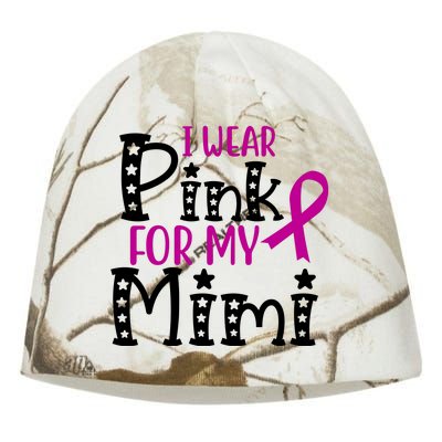 I Wear Pink For My Mimi Breast Cancer Awareness Kati - Camo Knit Beanie