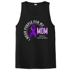 I Wear Purple For My Mom Pancreatic Cancer Awareness PosiCharge Competitor Tank