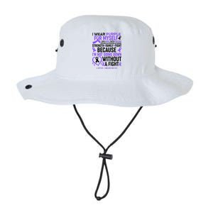 I Wear Purple For Myself Lupus Awareness Legacy Cool Fit Booney Bucket Hat