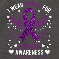 I Wear Purple For Lupus Awareness Vector Backpack