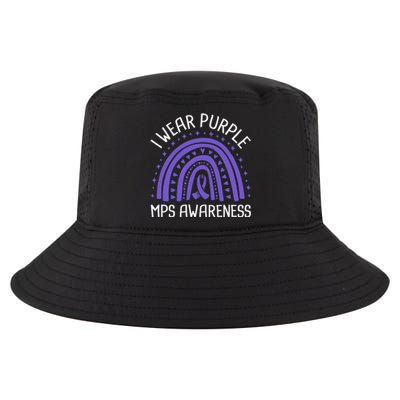 I Wear Purple MPS Awareness Cool Comfort Performance Bucket Hat