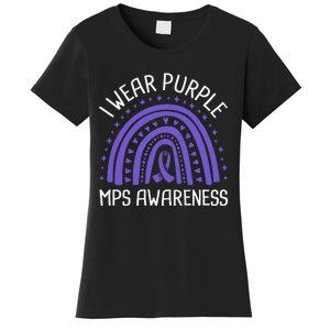 I Wear Purple MPS Awareness Women's T-Shirt