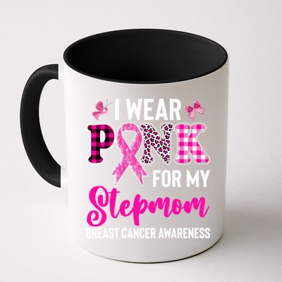 I Wear Pink For My Stepmom Gift Mug
