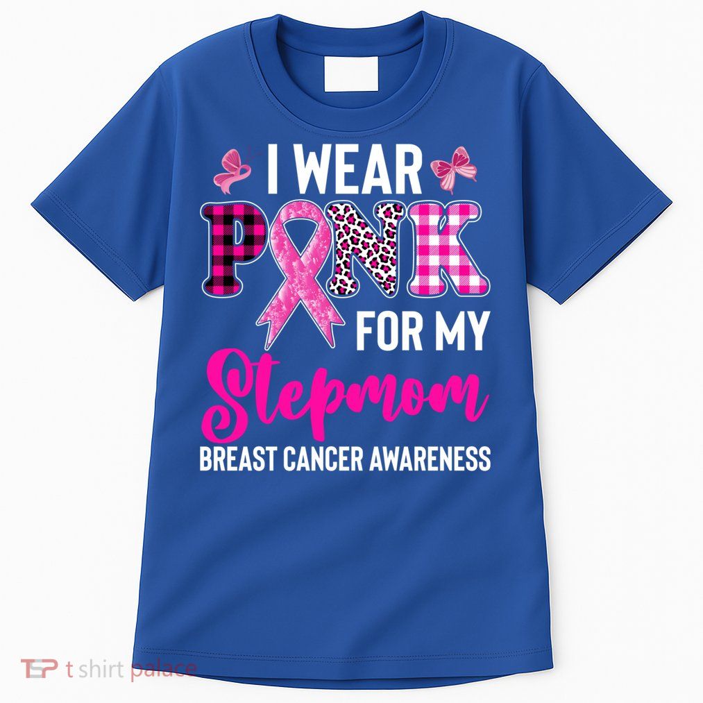 I Wear Pink For My Stepmom Gift Tall T-Shirt