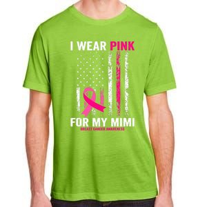 I Wear Pink For My Mimi Pink Ribbon Breast Cancer Awareness Adult ChromaSoft Performance T-Shirt