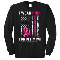 I Wear Pink For My Mimi Pink Ribbon Breast Cancer Awareness Sweatshirt