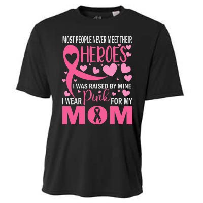 I Wear P.I.N.K For My Mom Breast Cancer Awareness Cooling Performance Crew T-Shirt