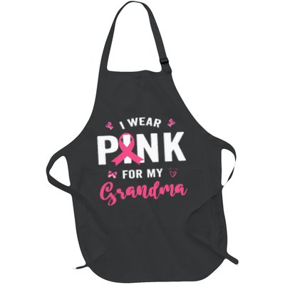 I Wear P.I.N.K For My Grandma Breast Cancer Awareness Apron