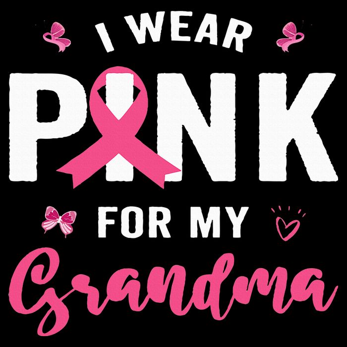 I Wear P.I.N.K For My Grandma Breast Cancer Awareness Backpack
