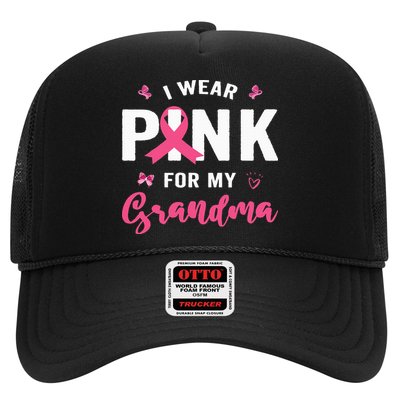 I Wear P.I.N.K For My Grandma Breast Cancer Awareness Trucker Hat