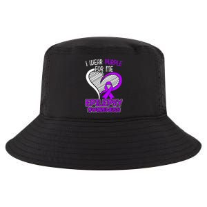 I Wear Purple For Me Epileptic Seizure Epilepsy Awareness Gift Cool Comfort Performance Bucket Hat