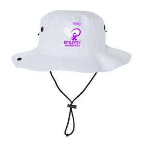 I Wear Purple For Me Epileptic Seizure Epilepsy Awareness Gift Legacy Cool Fit Booney Bucket Hat