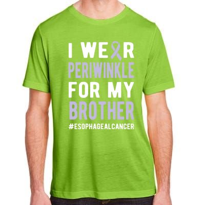 I Wear Periwinkle For My Brother Esophageal Cancer Warrior Gift Adult ChromaSoft Performance T-Shirt